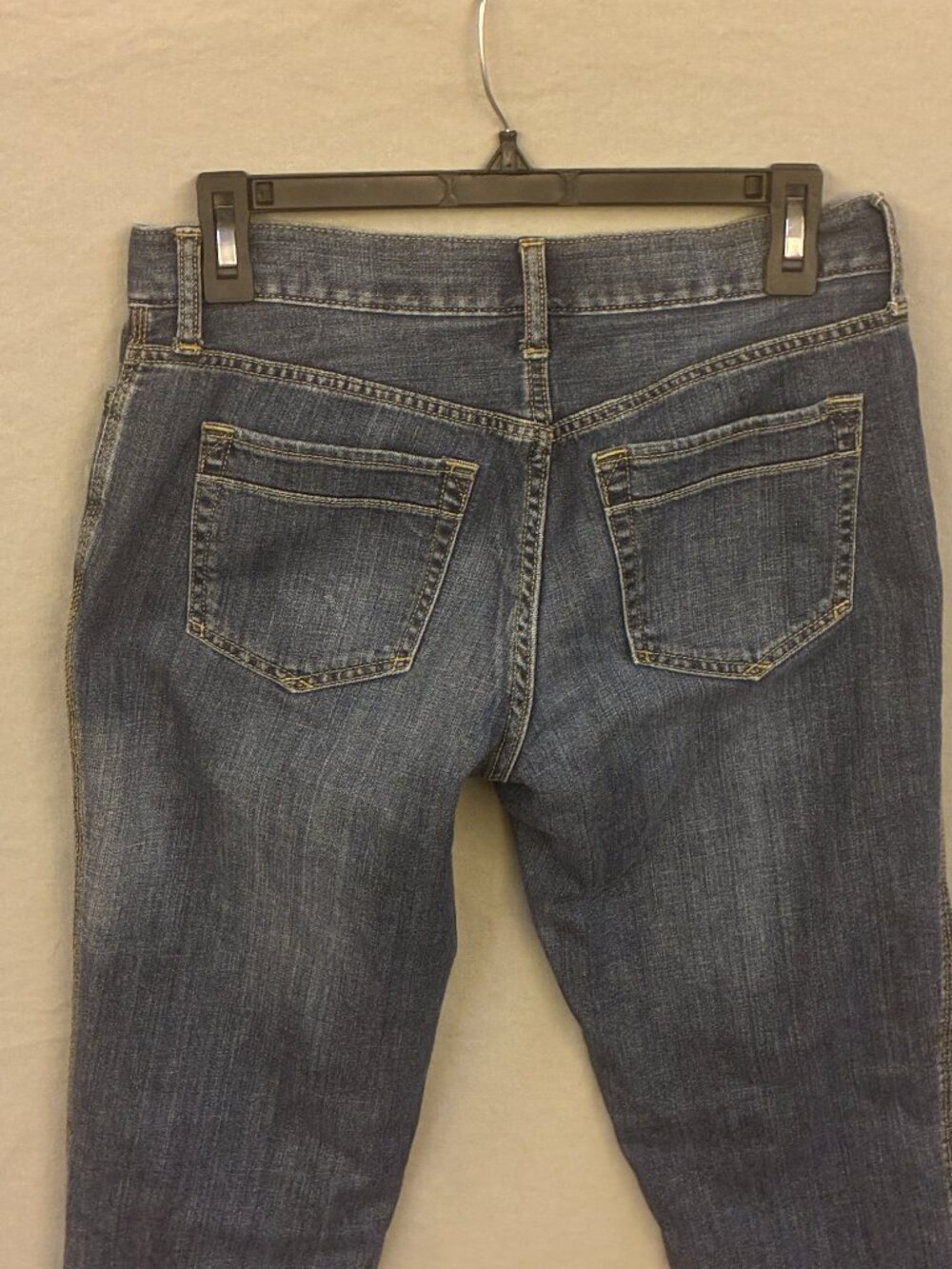Eddie Bauer flannel lined boyfriend jeans Size 2 Gorpcore Cabin core Americana. - Picture 6 of 8
